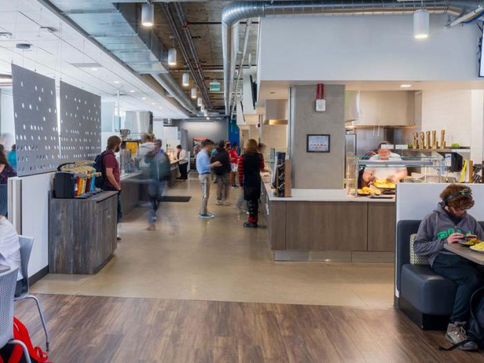 Dining hall at CU Denver