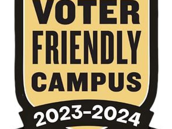 Voter Friendly Campus Badge for 2023-2024