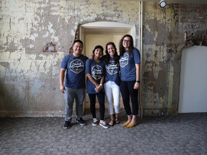 Four CU Denver Sorority & Fraternity students