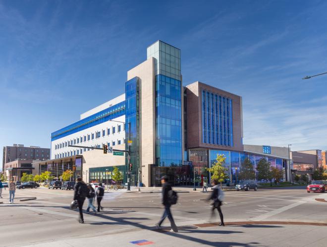 CU Denver Student Commons building