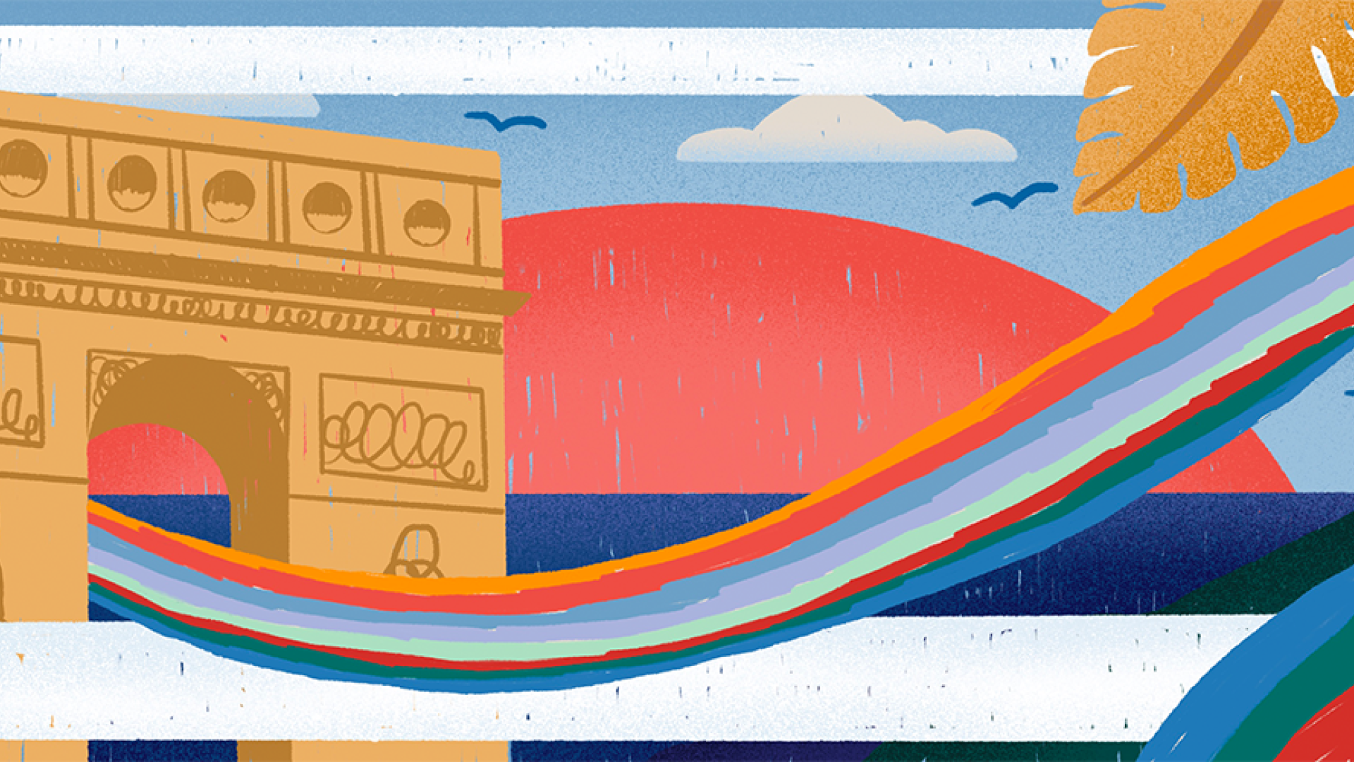 Graphic of Arc de Triomphe