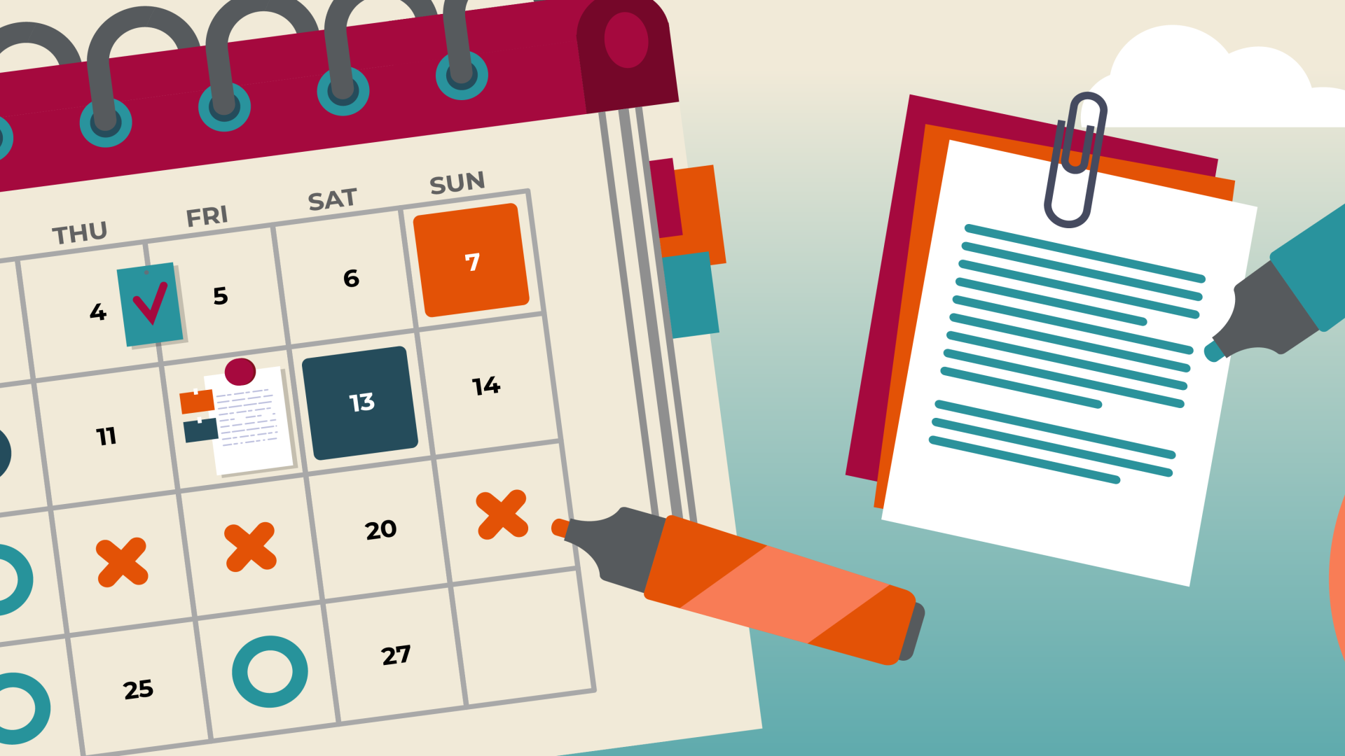 Learning Hub Calendar