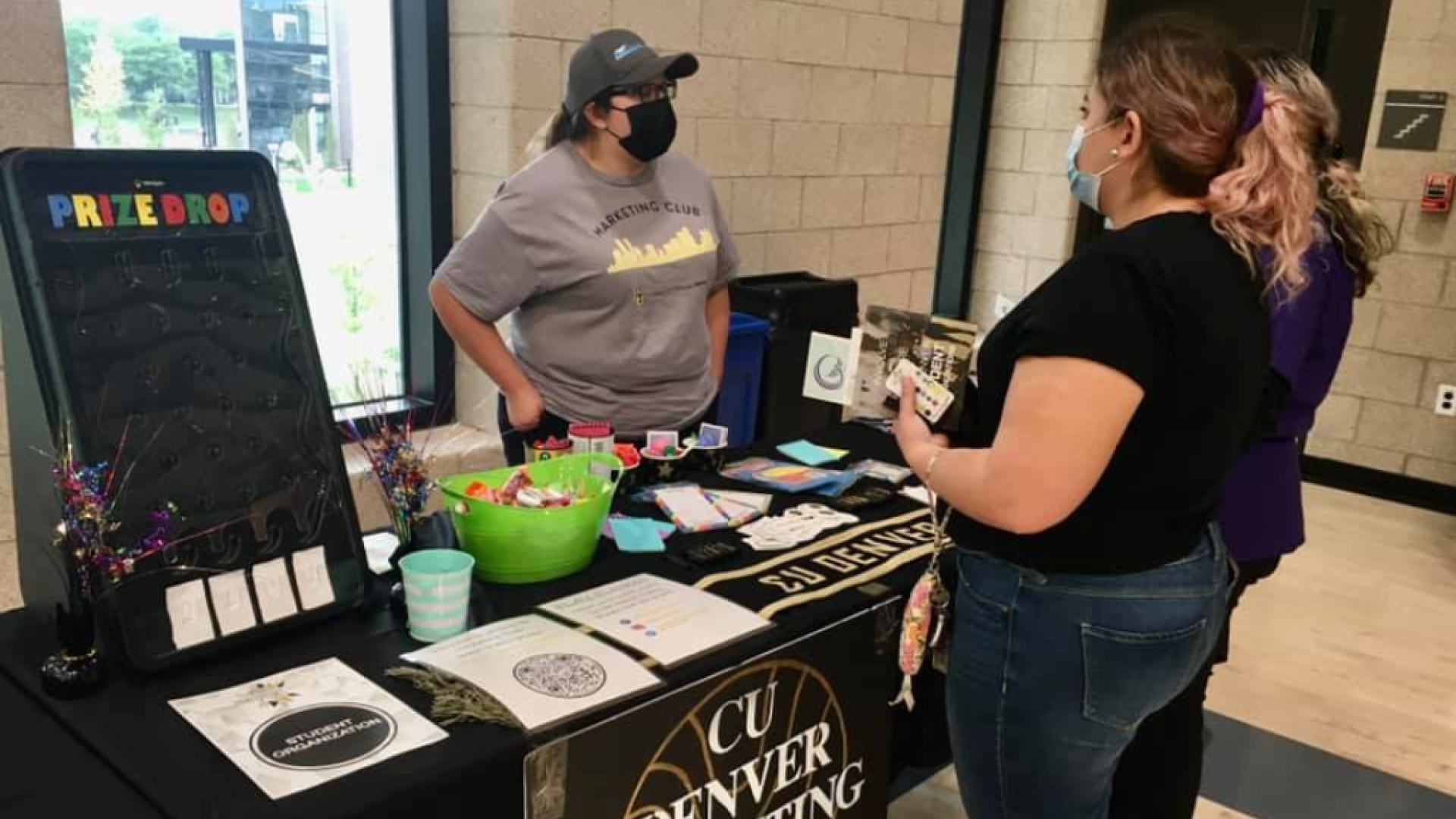 CU Denver student org tabling event