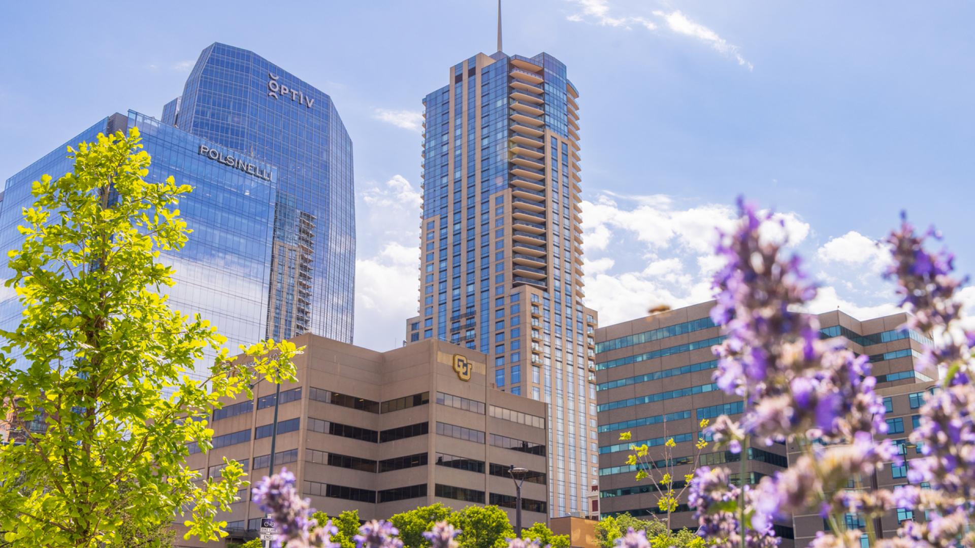 CU Denver in the summer