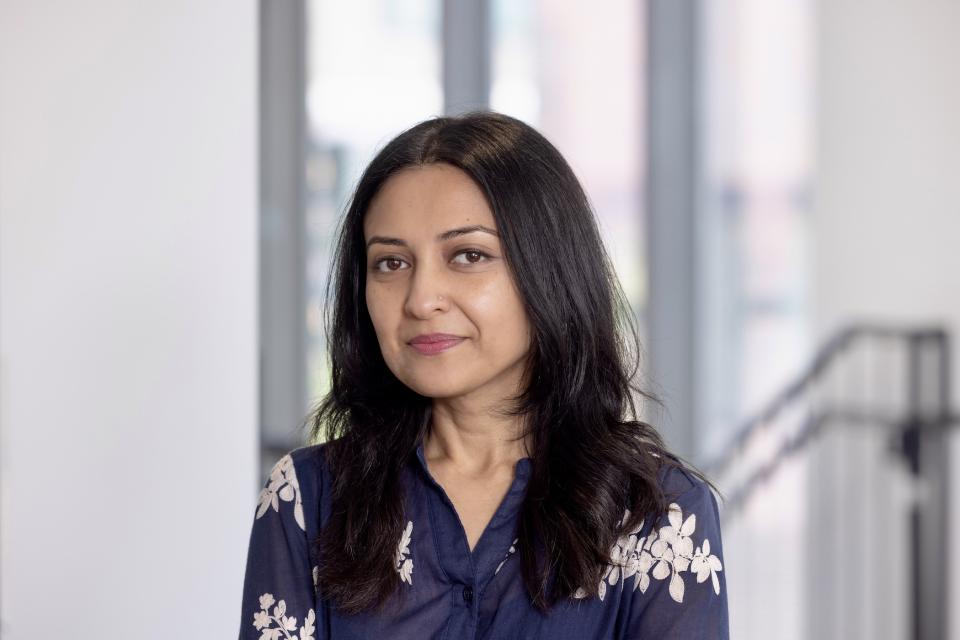 A headshot of Soumia Bardhan.