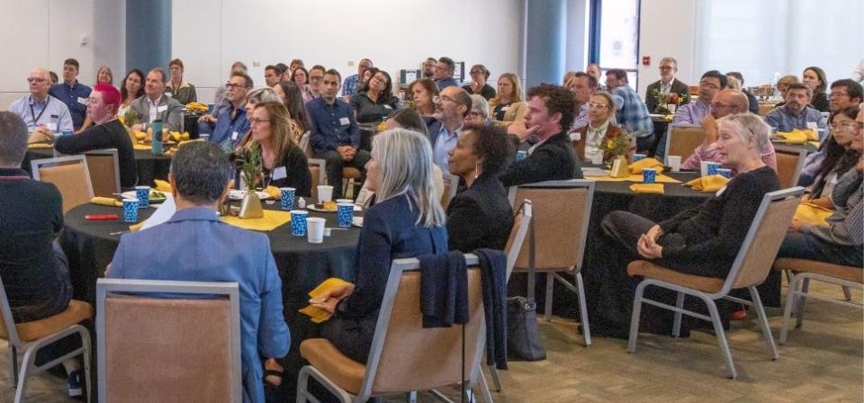 Faculty Luncheon attendees