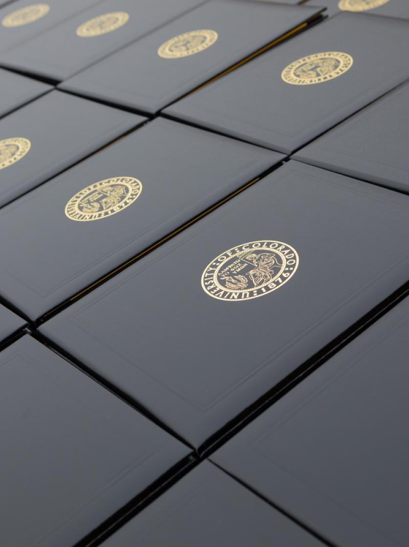 University of Colorado diplomas