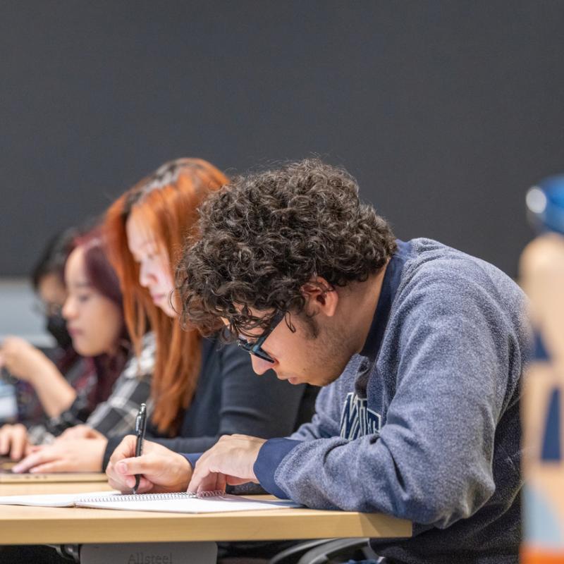Students in classroom