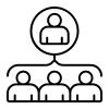 executive org chart icon